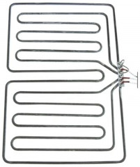 Элемент нагревательный  12000Вт 230/400В Д 475мм Ш1 300мм Ш2 98мм прямоугольный фланец