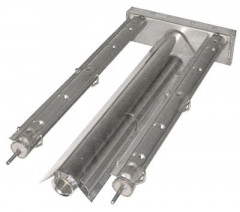 Горелка стержневая 2х-рядный Д 445мм Ш 200мм нержавеющая сталь В 50мм гриль из лавового камня