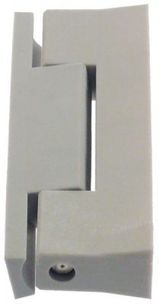 Петли для углов пластмасса сер. Д 102мм Ш 19мм шаг крепления 62мм без подъёма