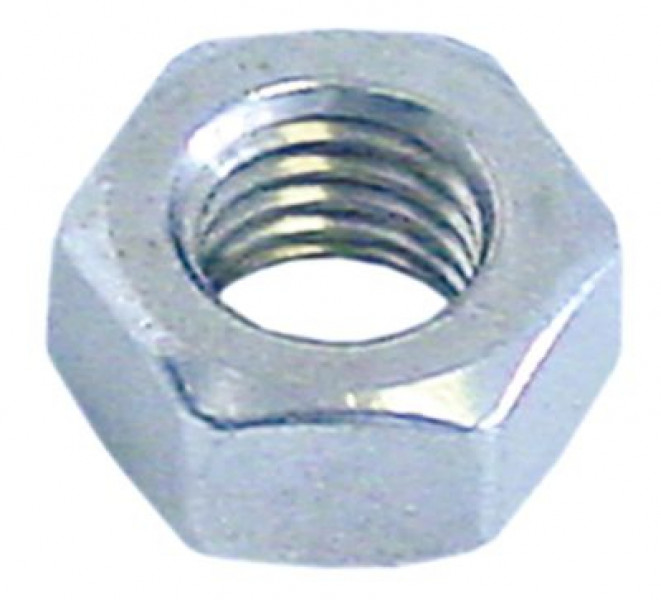 Гайка резьба M10x1 нержавеющая сталь В 7мм ширина зева ключа 13 кол-во в уп-вке 1штук