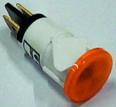 Лампочка сигнальная оранжев.