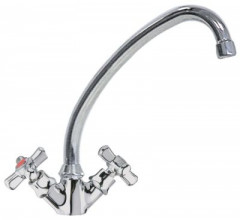 Кран-смеситель моноблочный верхняя часть крана с HU-образным краном присоединение 1/2"