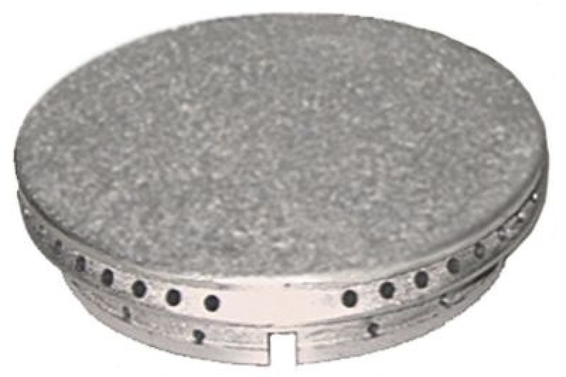 Крышка горелки ø 83мм хромированн.