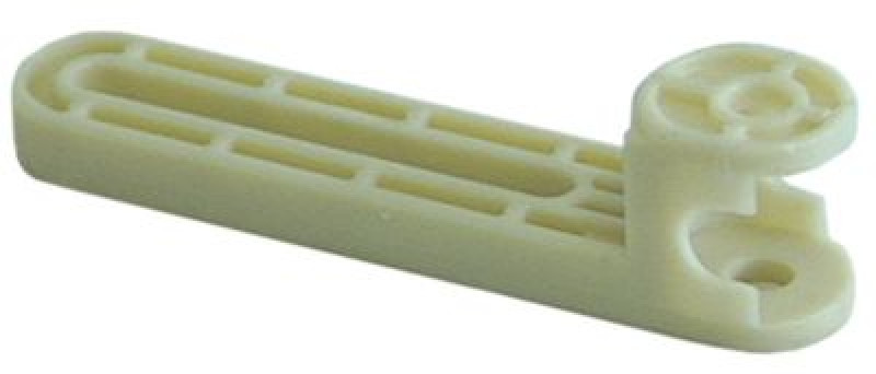 Рычажок пластмасса В 37мм Д 143мм Ш 29мм для ванны гнездо для оси ø 10мм для прибора ICEMATIC