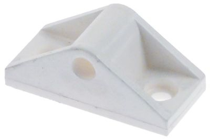 Держатель В 18мм Д 44мм Ш 20мм шаг крепления 30мм для внутренней двери гнездо для оси ø 63мм