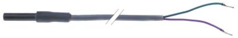 Датчик температурный NTC 10kOhm кабель PVC датчик -40 до +110°C датчик ø5x20 мм