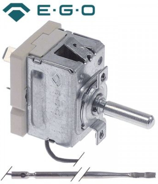 Термостат темп. макс. 272°C 1-полярн. ø датчик 3мм Д датчик 165мм капиллярная трубка  1300мм