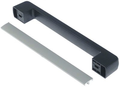 Рукоятка дугообразная Д 280мм ø отверстия 5,5мм шаг крепления 227мм для холодильной камеры